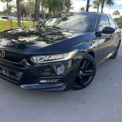 2018 Honda Accord Black Interior 