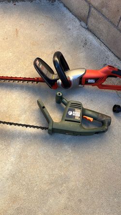 Black & Decker Electric Hedge Trimmers – Set of 2