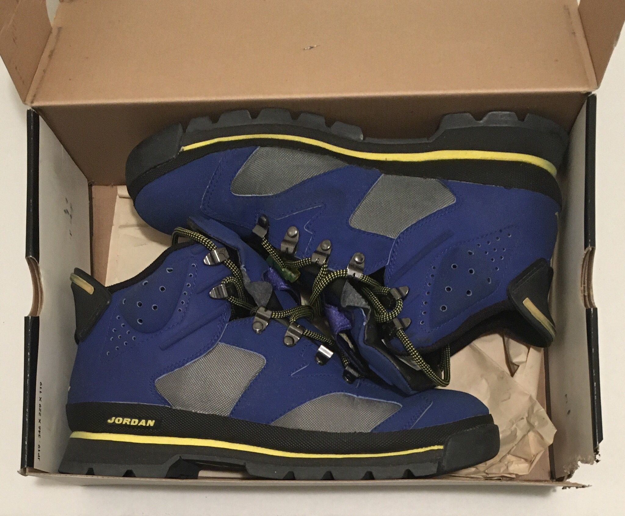 Air Jordan's Blue/ Gray 7s Boots, 9.5 ( Limited Edition) for Sale in  Brooklyn, NY - OfferUp