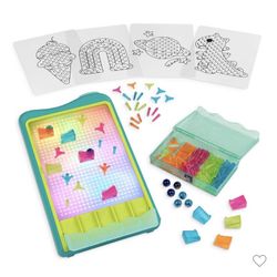 Light Up Marble Run & Peg Art Playset