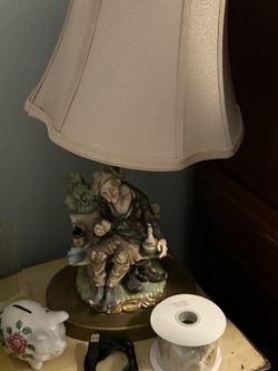 Old Man, Antique Lamp