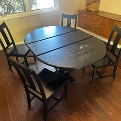 Dining Table and Chairs