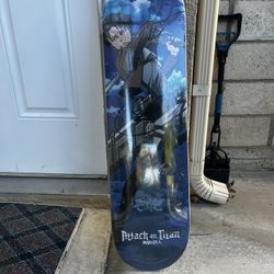 Attack on Titan Skateboard Deck