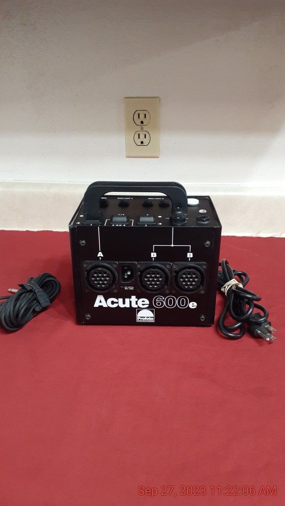Profoto acute 600e
