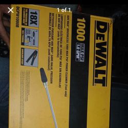 Dewalt Presure Washer Flex voltage 60v 1000psi 