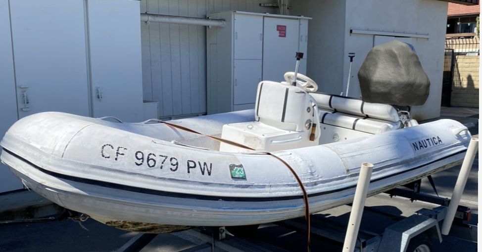 12ft Nautica hard Bottom Inflatable
