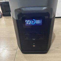 EF ECOFLOW Portable Power Station DELTA 2 Max 2048Wh, 2400W LiFePO4 Battery 2400W LFP Solar Generator, Full Charge in 1 Hr, Solar Powered Generator fo