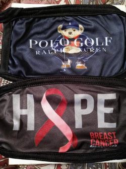 2 ply filter pocket face masks!!!