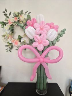 flower balloon bouquet