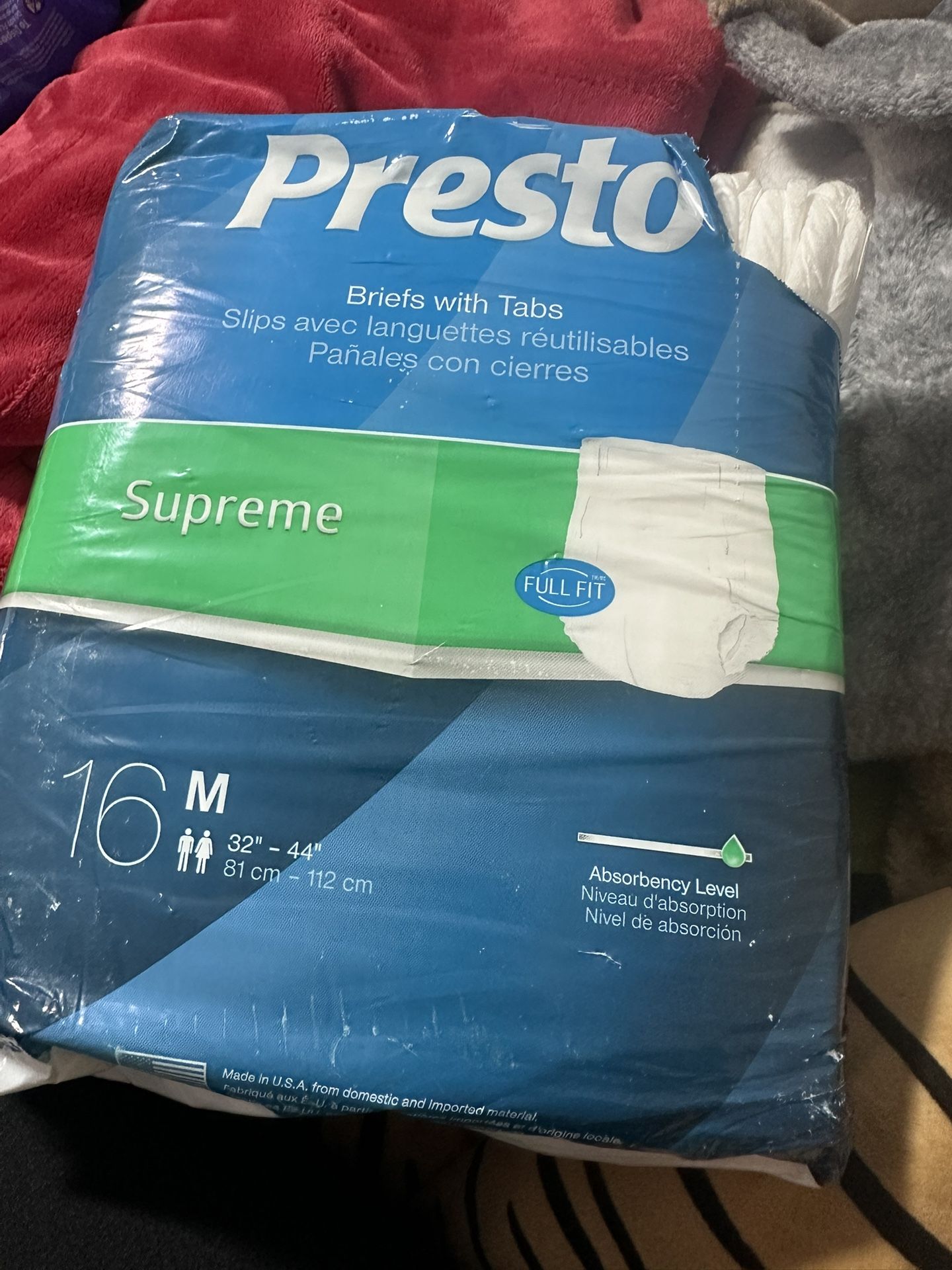 presto briefs with tabs