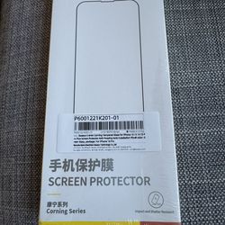 Iphone 16 pro green glass screen protector