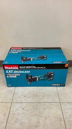 MAKITA XAD03PT 18V X2 LXT LITHIUM-ION (36V) BRUSHLESS CORDLESS 1/2” RIGHT ANGLE DRILL KIT.