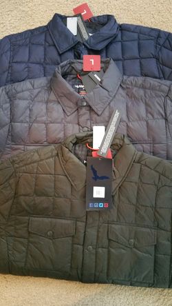 Brand New Men’s Packable Shirt/Jacket (Large)
