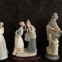 Lladro Figurine Collection – 5 Rare & Retired Pieces – Local Pickup Only (SoCal)