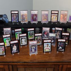 Baseball Cards Graded-Raw-singles-Lots Downsizing