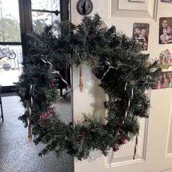 Christmas Wreath- Lighted 