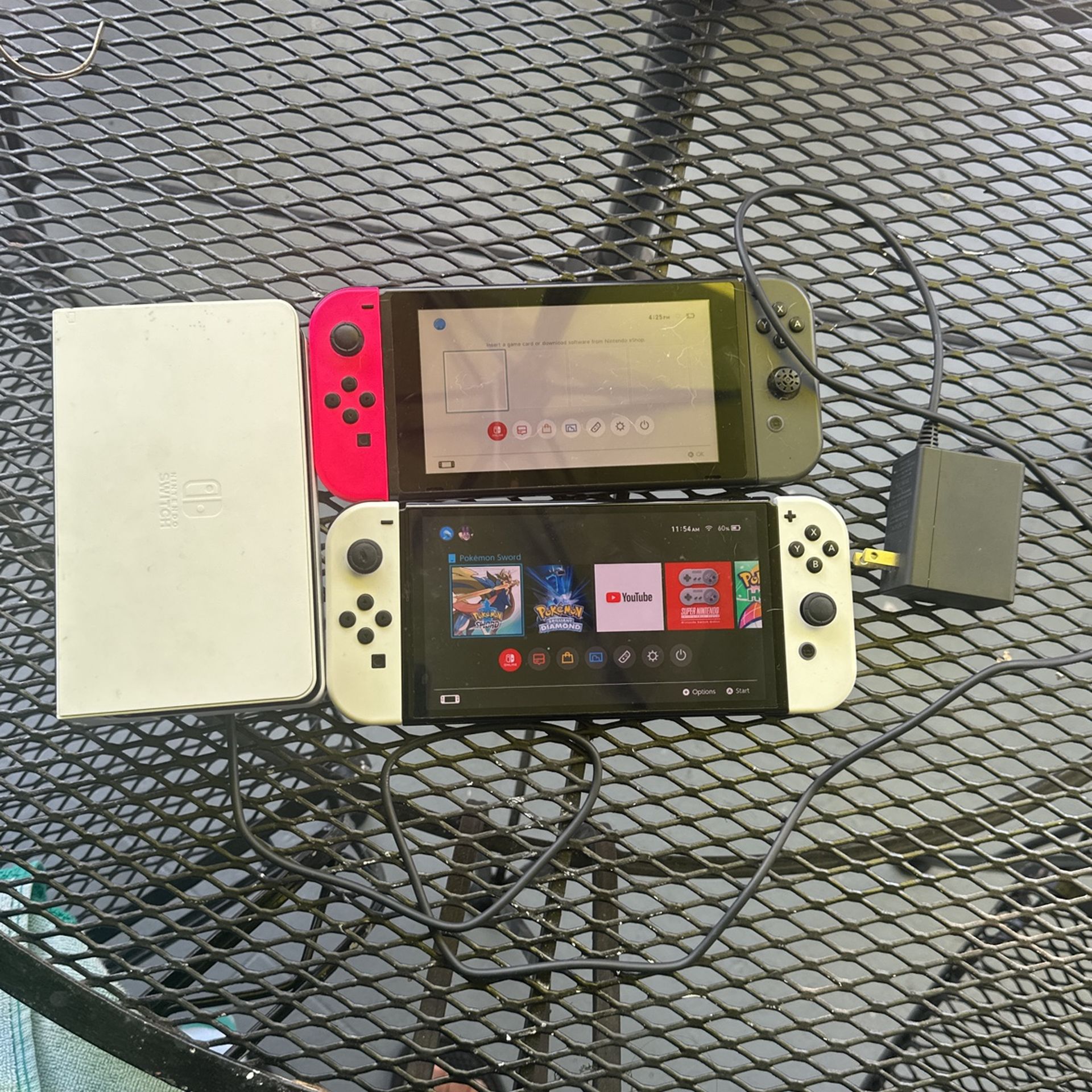 Two Nintendo Switches