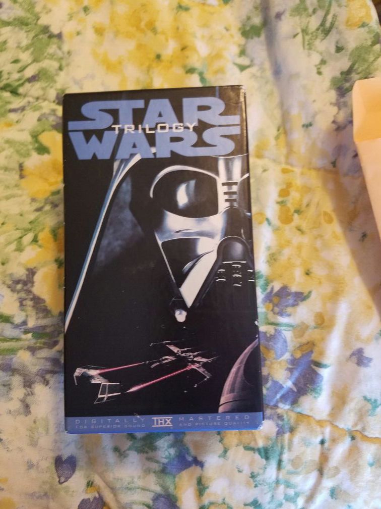 Star wars trilogy vhs