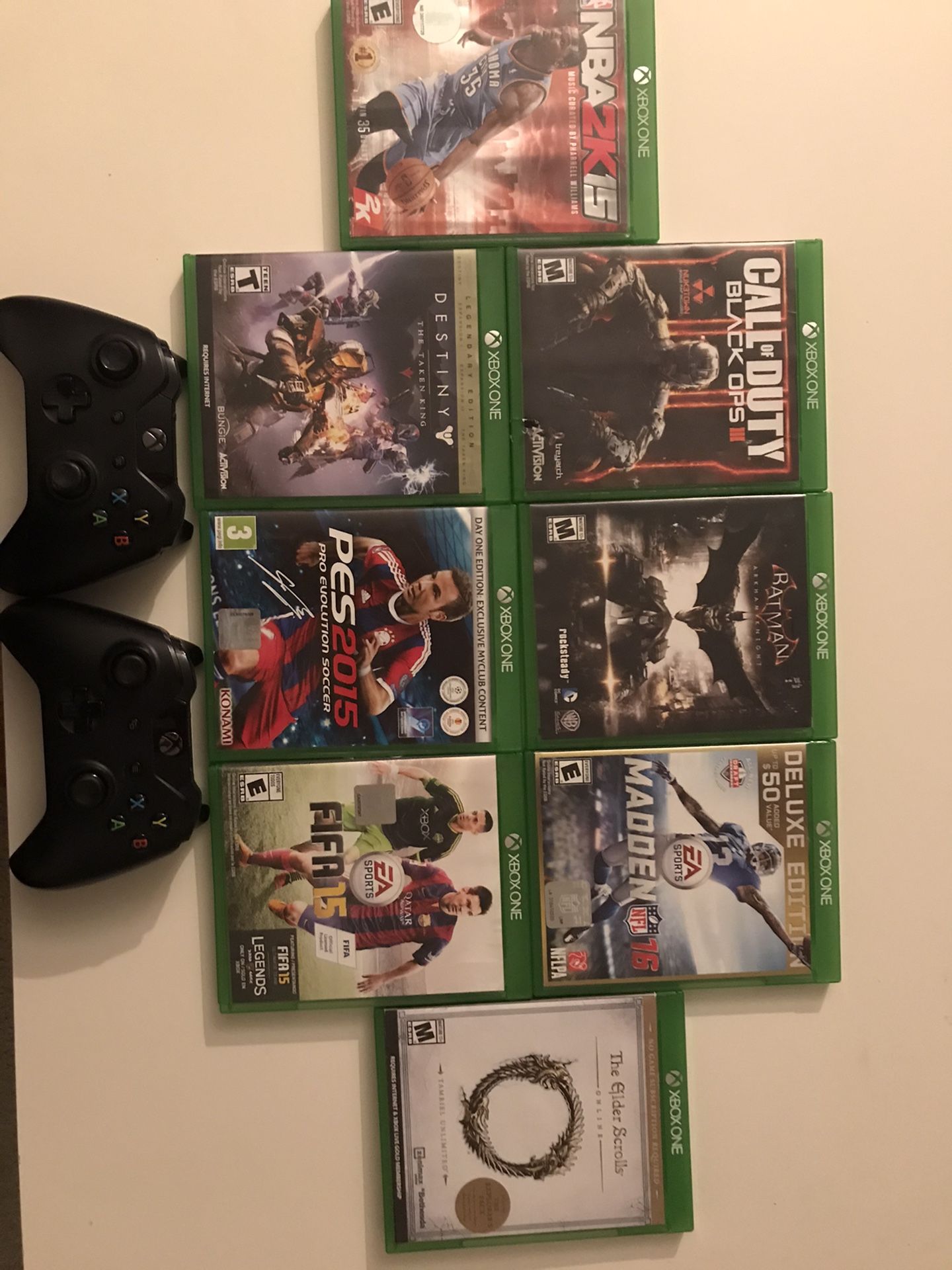 Xbox one games with controllers