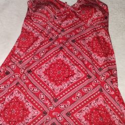 Size L Red Dress