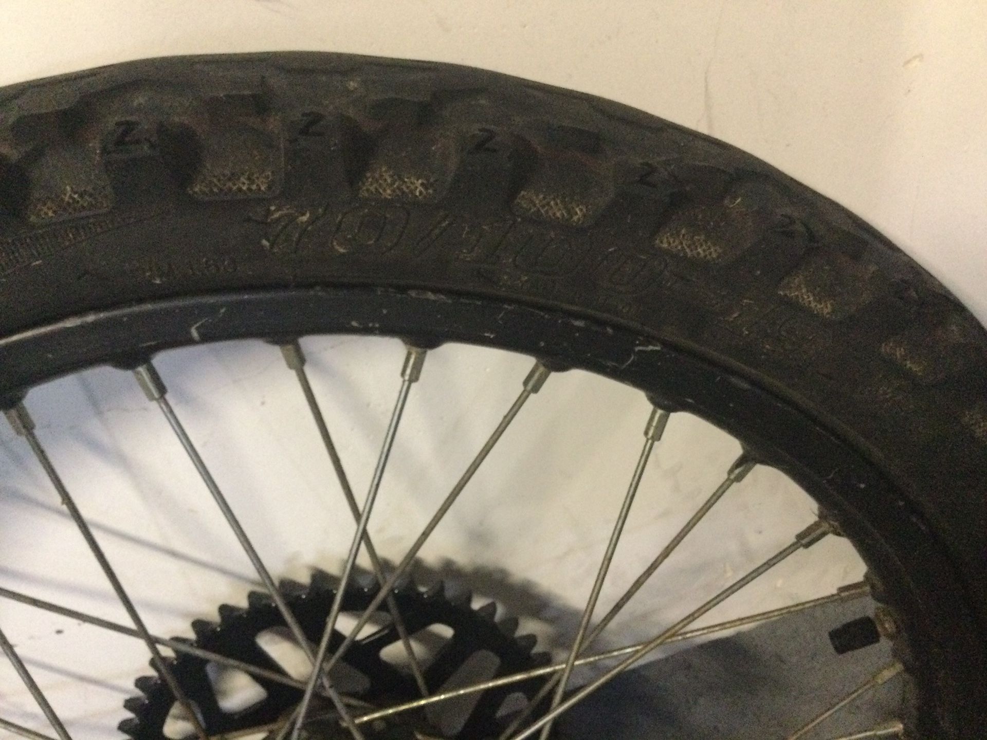 Surron Lbx Front And Back Rim With Tire