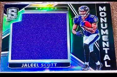 Jumbo Jersey Patch Jaleel Scott Monumental /199