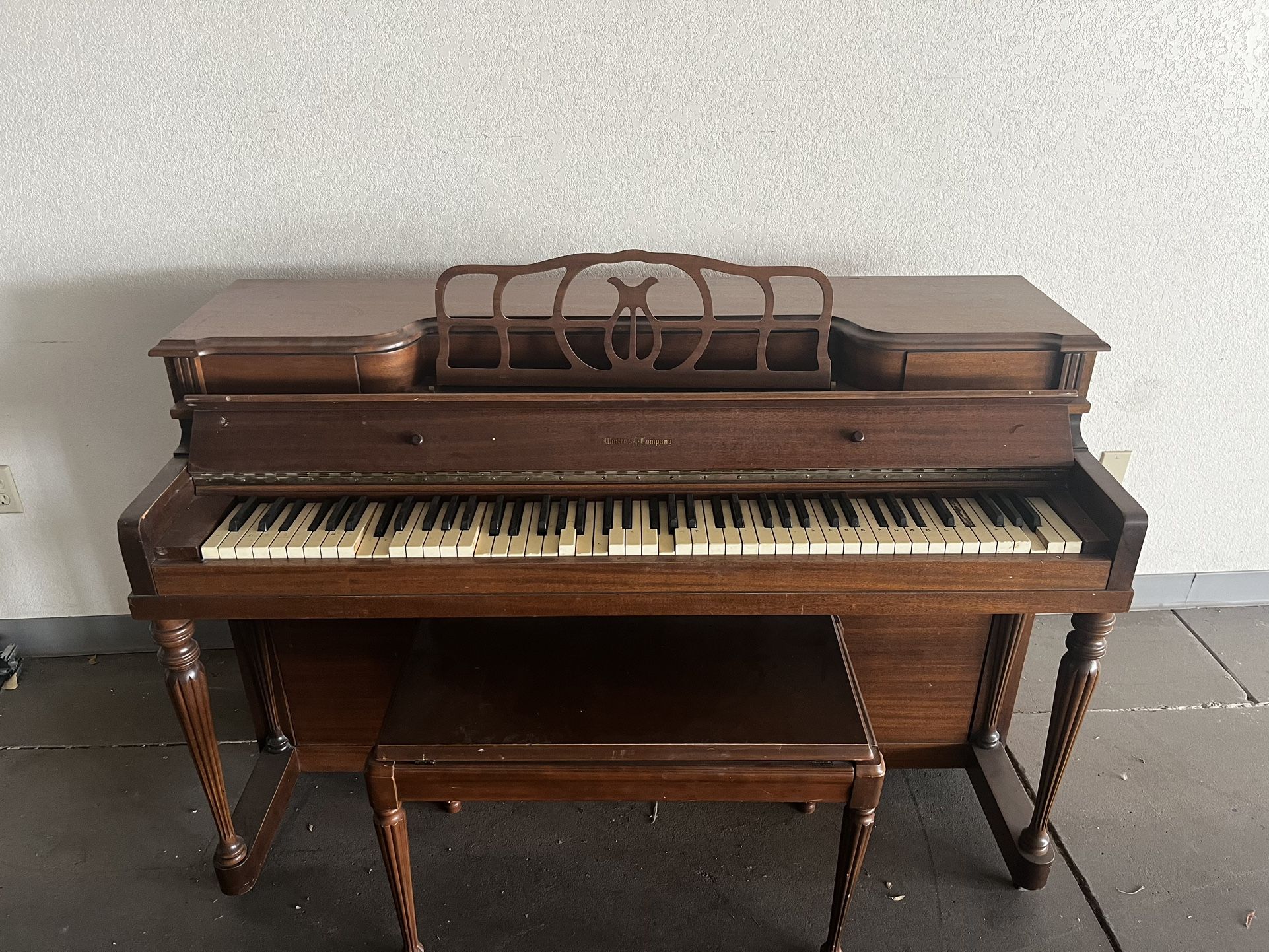Vintage Upright Piano