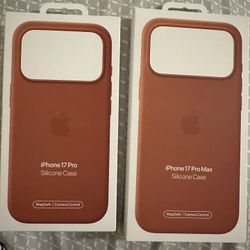Apple New iPhone 17 Pro Max & Pro Orange Case Brand New