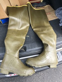 LaCrosse Rubber Hip Waders size 7