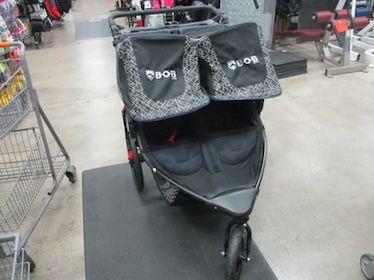 Used BOB Gear Double Jogging Stroller ( Read Description )