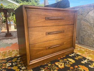 Mid century walnut dresser