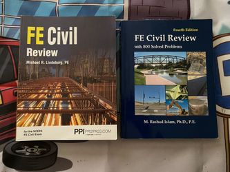 FE Civil Review - Lindeburg + FE Civil Review 800 Solved Problems