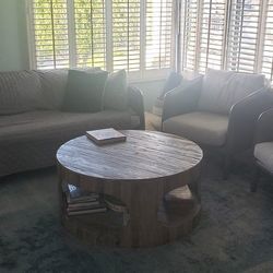  Crate & Barrel Living Room Set – Mint Condition (Original Cost $4,200)