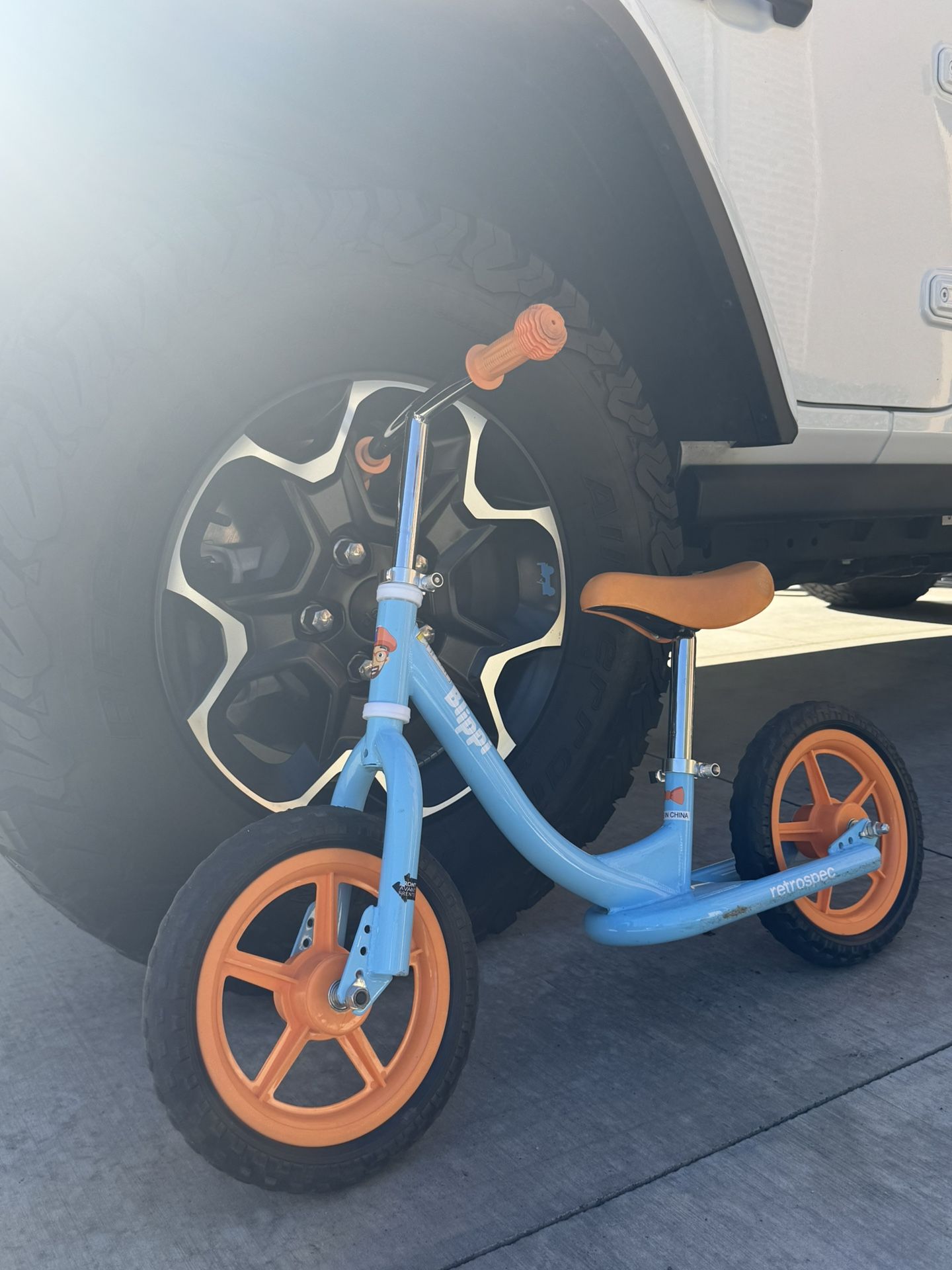 Blippi Balance Bike