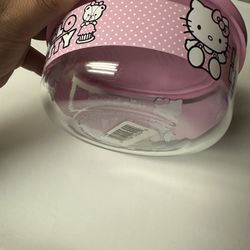 Hello Kitty Glass Containers 