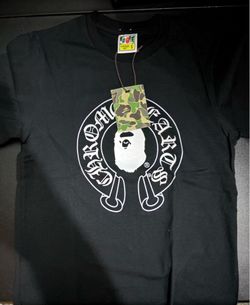 Chrome hearts x bape shirt