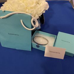 Tiffany Silver Heart Bracelet 