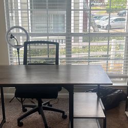 Desk , Chair & Shelf 
