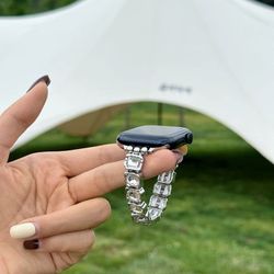 Square sugar gem Apple watch strap