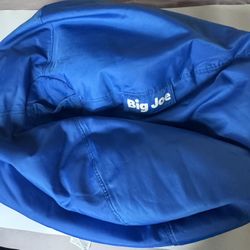 Big Joe Classic Bean Bag Chair for Kids - Sapphire Blue