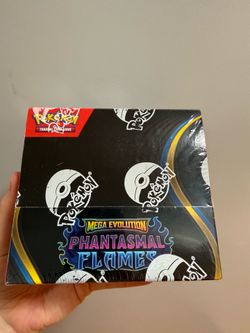 Phantasmal Flames Booster Box new, sealed, pokemon
