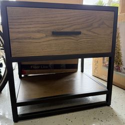 Queen  Bed + Nightstand