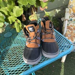 Brand New Doc, Martens Boots Size 7 And Brand New Size 7 SOREL Mountain Snow Boots