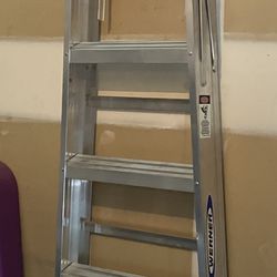 Werner 6 ft Aluminum 5-step Ladder 