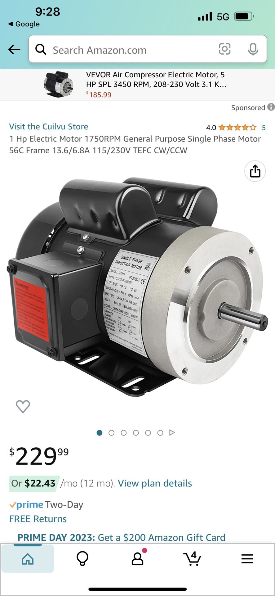 Electric Motor General Purpose for Sale in Merced, CA OfferUp
