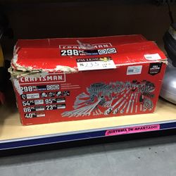 CRAFTSMAN 298-PIECE METRIC & STANDARD MECHANICS TOOL SET 