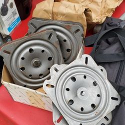 Set of 3 New in Box Swivel Chair Plates 7"  (6 3/4") - REDUCED 