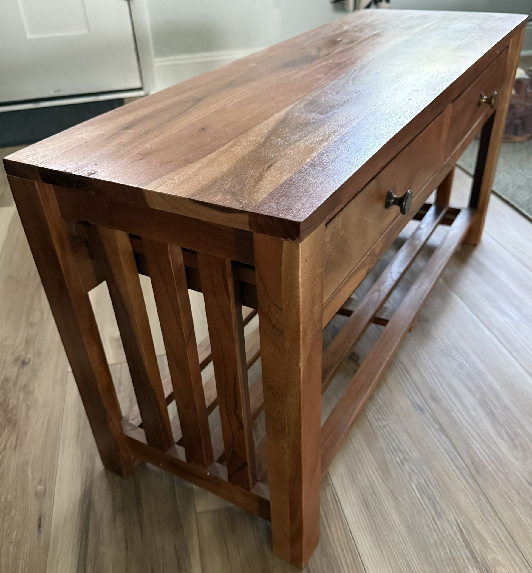 Solid Mango Wood Console Table