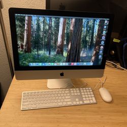 LOADED Apple iMac 21.5” Desktop Computer / i5 / 8GB RAM / 256GB NVMe SSD / macOS 15.7.7 Sequoia / Logic Pro 11 / Final Cut Pro / Office