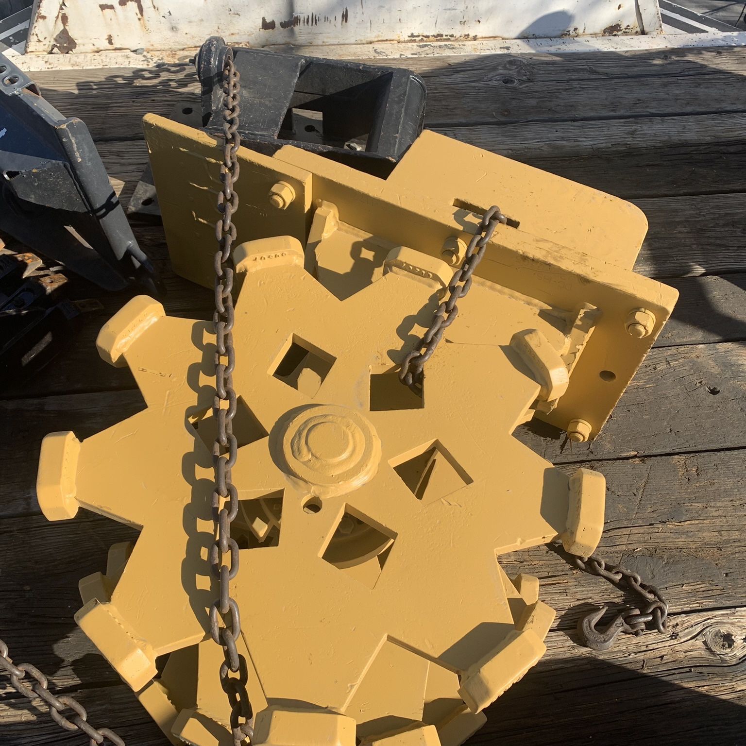 Compaction Wheel 18β ( Backhoe Size) To Fit Machine 6,000- 18,000 LBS.